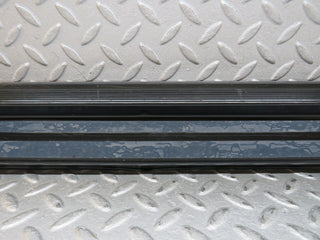 W124 Cabriolet left door sill trim black used OEM