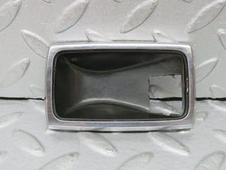 W108 chrome frame for door opener front right used OEM
