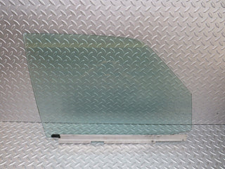 W126 front right door window glass used OEM