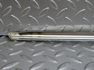 S123 Wagon rear right window chrome moulding trim used OEM