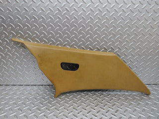 W123 c pillar panel left side palomino used OEM