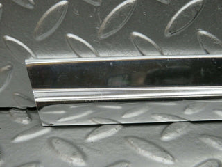 R107 SLC rear left window chrome trim used OEM