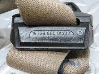 36827 Mercedes-Benz R129 300SL-24 Front Right Seat Belt With Buckle 1298601469