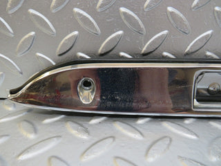 W124 trunk chrome number plate light holder new OEM