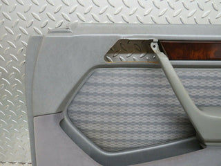 W124 Wagon front right door card grey used OEM