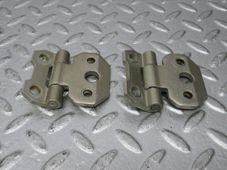 W201 Baby Benz left door hinge pair used OEM