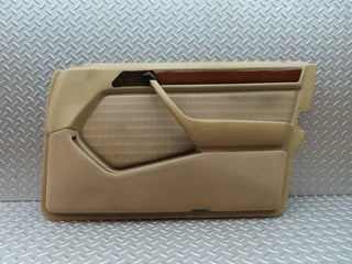 W124 front right door card beige used OEM