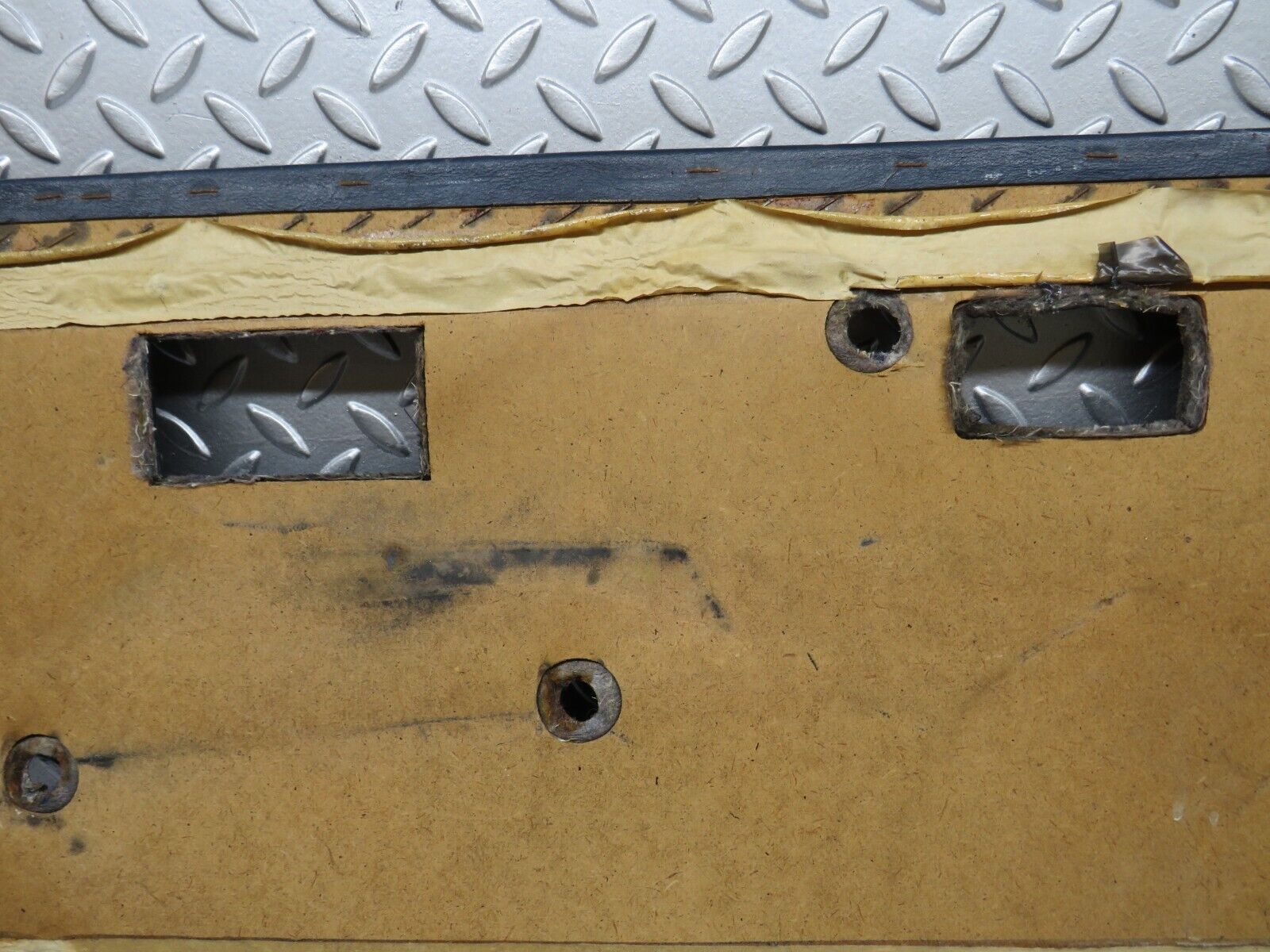 37287 Mercedes-Benz W109 300SEL Rear Right Door Card Blue