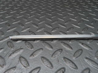 W111 front left door window chrome frame used OEM