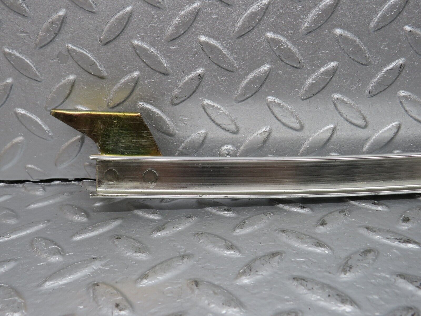 40585 Mercedes-Benz W123 300D Rear Left Door Window Chrome Channel