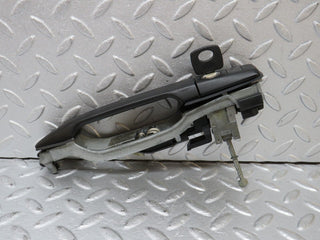 R129 SL left door exterior handle with key used OEM