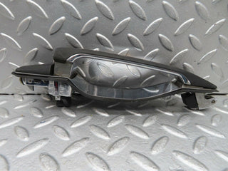 W140 front left exterior door handle used OEM