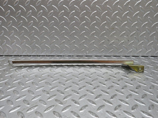 W123 rear left door chrome window channel used OEM