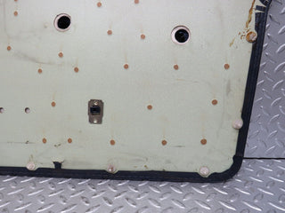 W123 front left door card blue used OEM