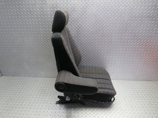 W201 Baby Benz front left passenger seat black used OEM