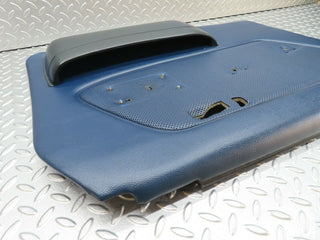 W123 front left door card blue used OEM