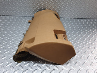 W124 under dash panel right side palomino used OEM