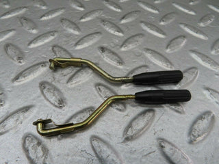 W123 front door lock knob pair used OEM