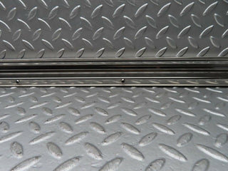 W114 left door sill chrome used OEM
