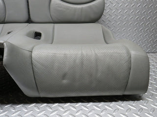 R129 SL rear seat grey leather used OEM