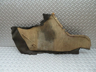W123 centre console carpet black right side used OEM