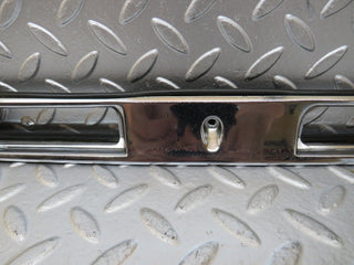 W124 trunk chrome number plate light holder new OEM