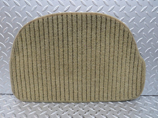 W124 Coupe rear left floor carpet beige used OEM