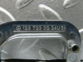 23992 Mercedes-Benz W123 280E Right Interior Chrome Door Latch Trim 1237230224