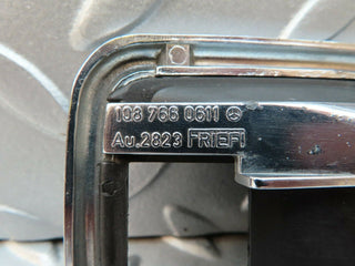 W123 Wagon door handle chrome frame used OEM