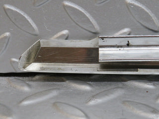 W126 front right door chrome moulding trim used OEM