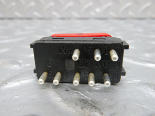 W124 Cabriolet hazard warning switch used OEM