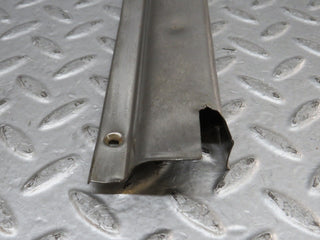 W108 rear left door sill chrome used OEM