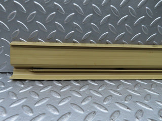 W123 front right door sill trim beige used OEM