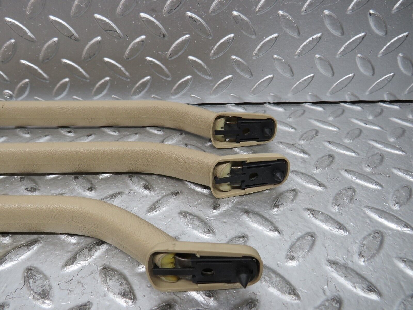 27609 Mercedes-Benz S124 300TE Wagon Interior Roof Grab Handle Set Beige