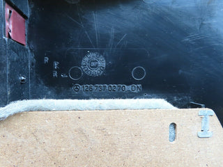 21457 Mercedes-Benz W126 300SE Rear Right Door Card Burgundy Red 1267370270