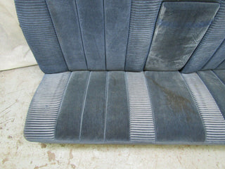 R107 SLC rear seat blue fabric used OEM