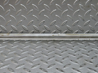 S123 Wagon rear left window chrome moulding trim used OEM