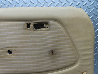 W123 front left door card beige used OEM