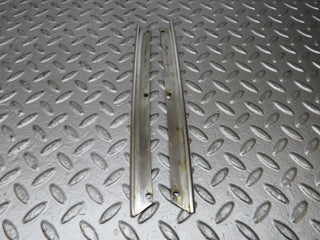 W116 roof chrome moulding trim pair used OEM
