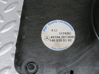 W140 front left door speaker used OEM