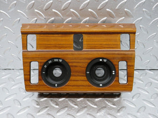 30350 Mercedes-Benz W124 230E Heater Control Panel Wood Trim