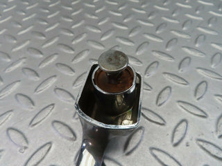 W115 exterior chrome door handle rear right used OEM