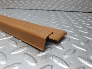 W124 front right door sill trim palomino used OEM