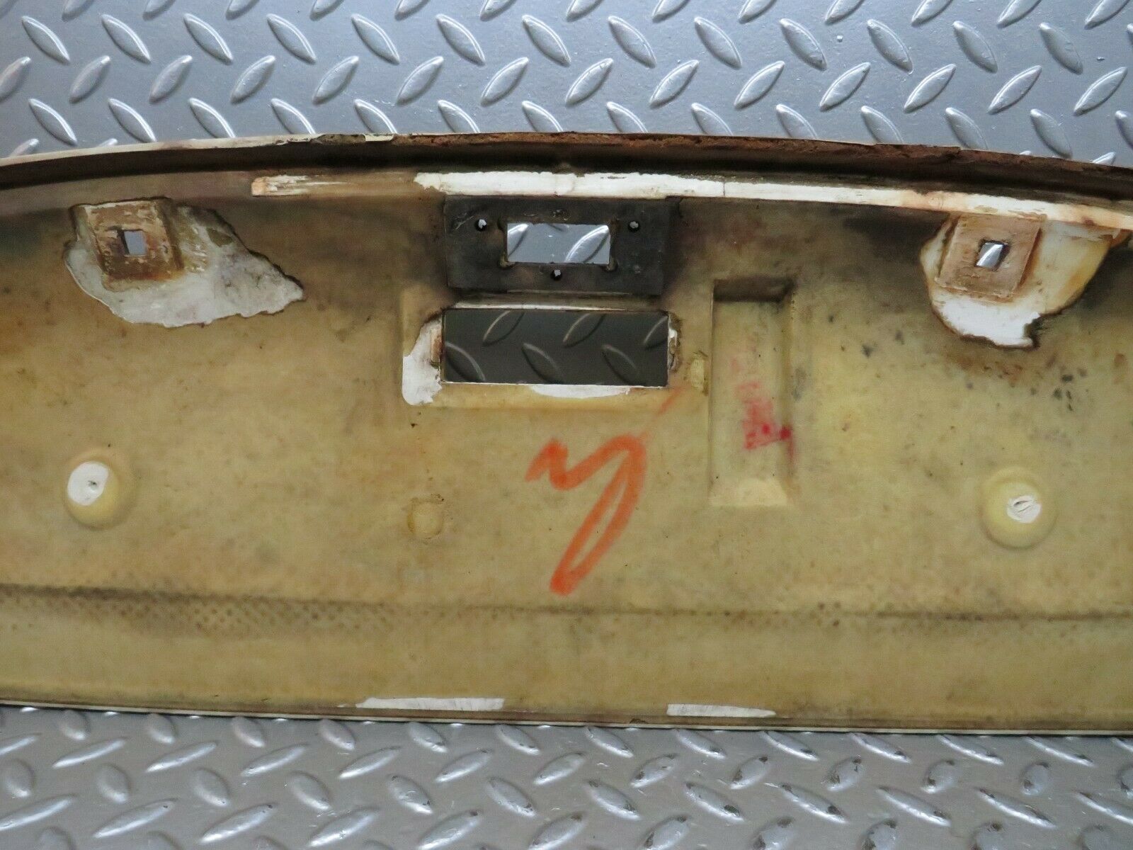 23743 Mercedes-Benz C107 450SLC Coupe Headlining Roof Panel Front Cream