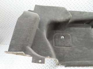 W140 Coupe trunk cover panels with floor carpet grey used OEM