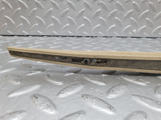W126 front left door interior trim beige used OEM
