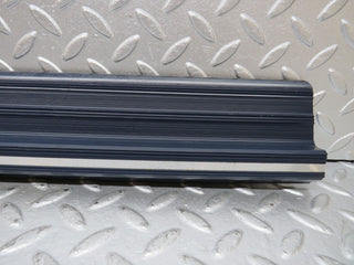 W123 rear right door sill trim blue used OEM