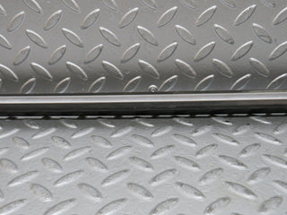 W123 trunk boot lid chrome moulding trim used OEM