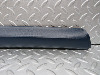 W123 a pillar cover trim right side blue used OEM