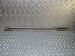 W109 front left door sill chrome used OEM